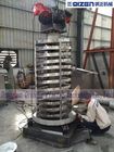 Vertikale runde vibrierender Schirm-Maschine für Bergbaulebensmittelchemikalie-Industrie